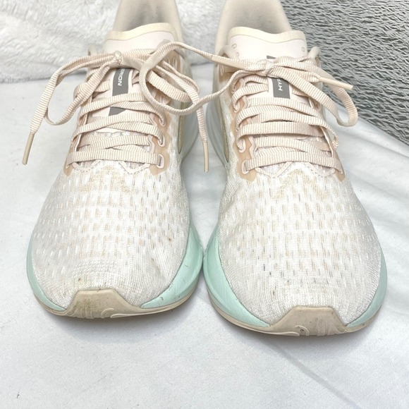 Brooks Hyperion Crystal Grey Blue Glass White Women 9 Running Shoes 1203961B-419 - Picture 4 of 9